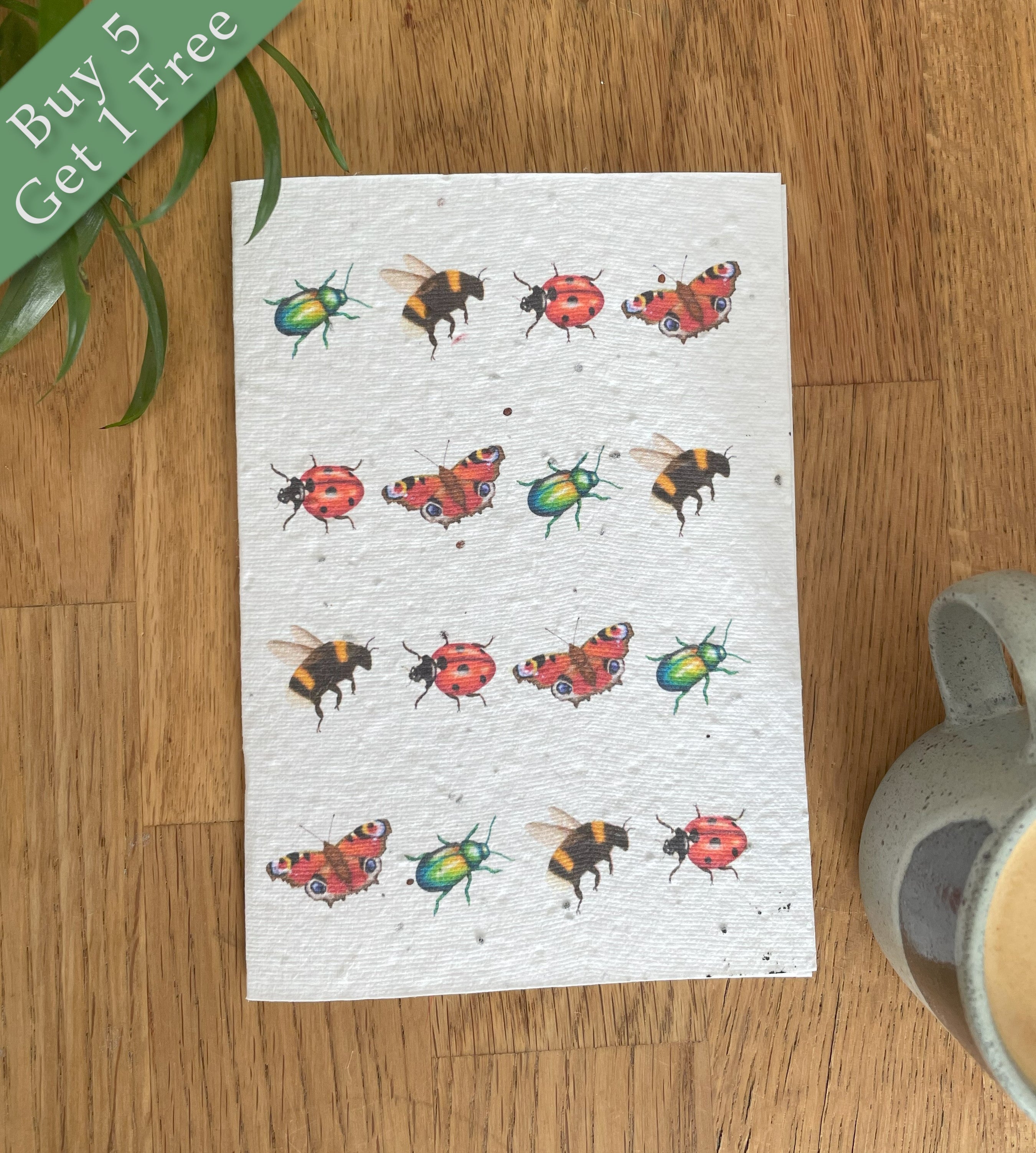 Bugs Wildflower Seed Card