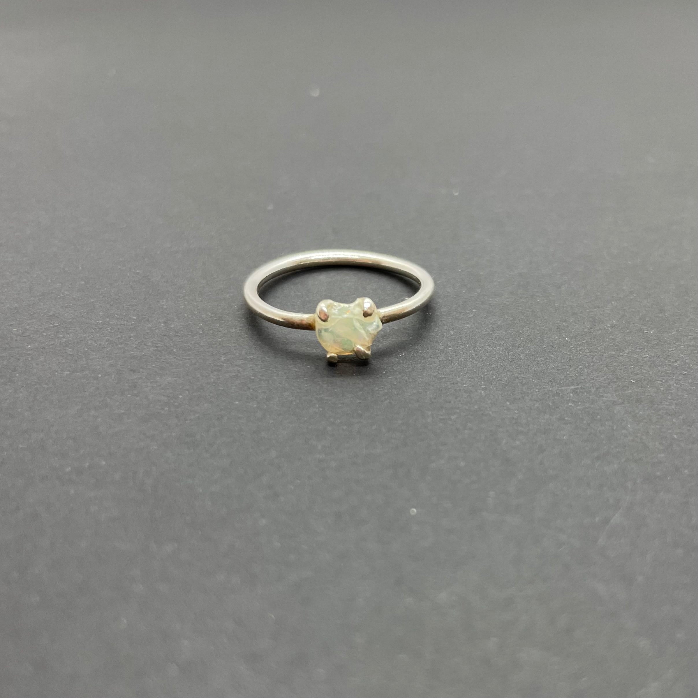 Opal Claw Ring (UK L)