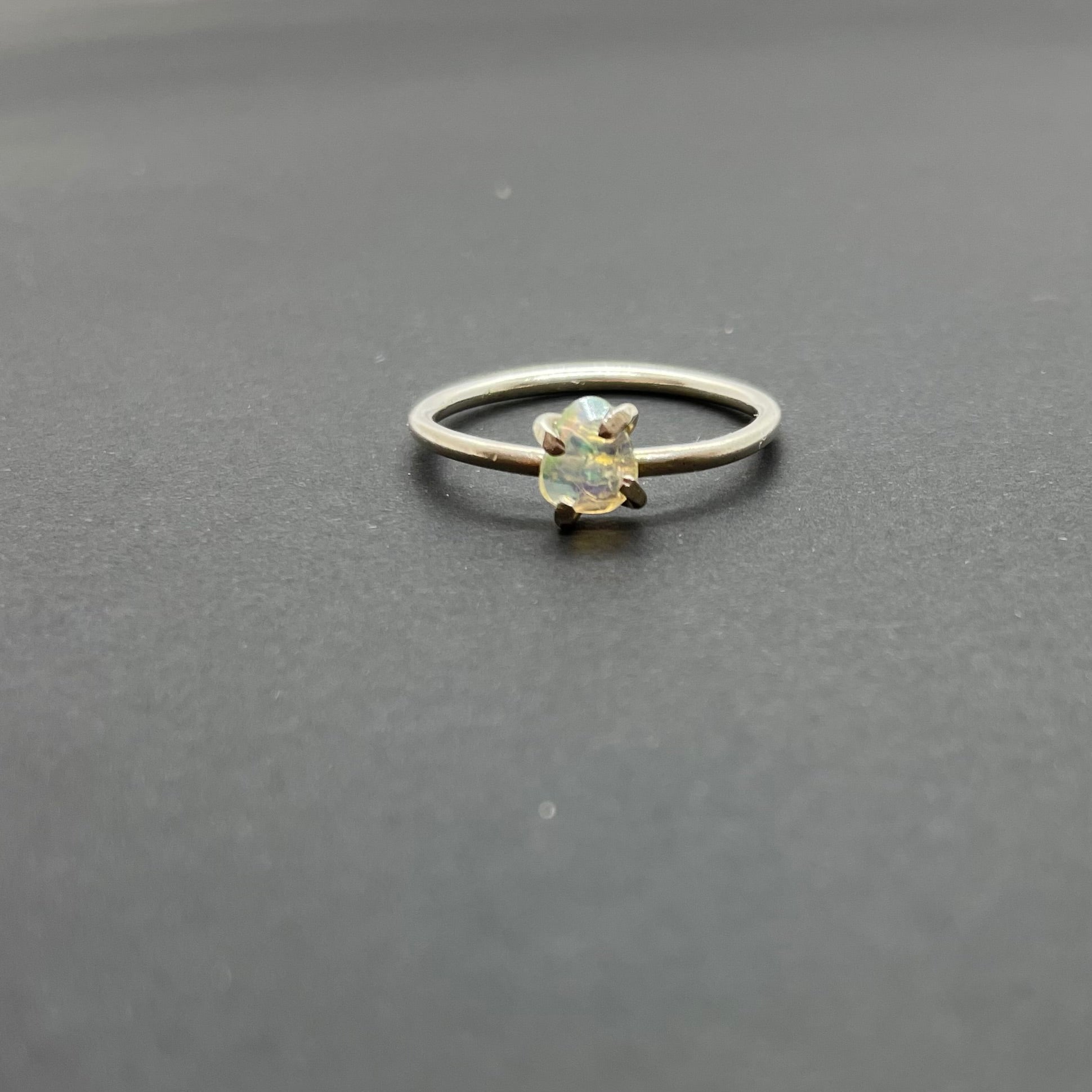 Opal Claw Ring (UK Q)