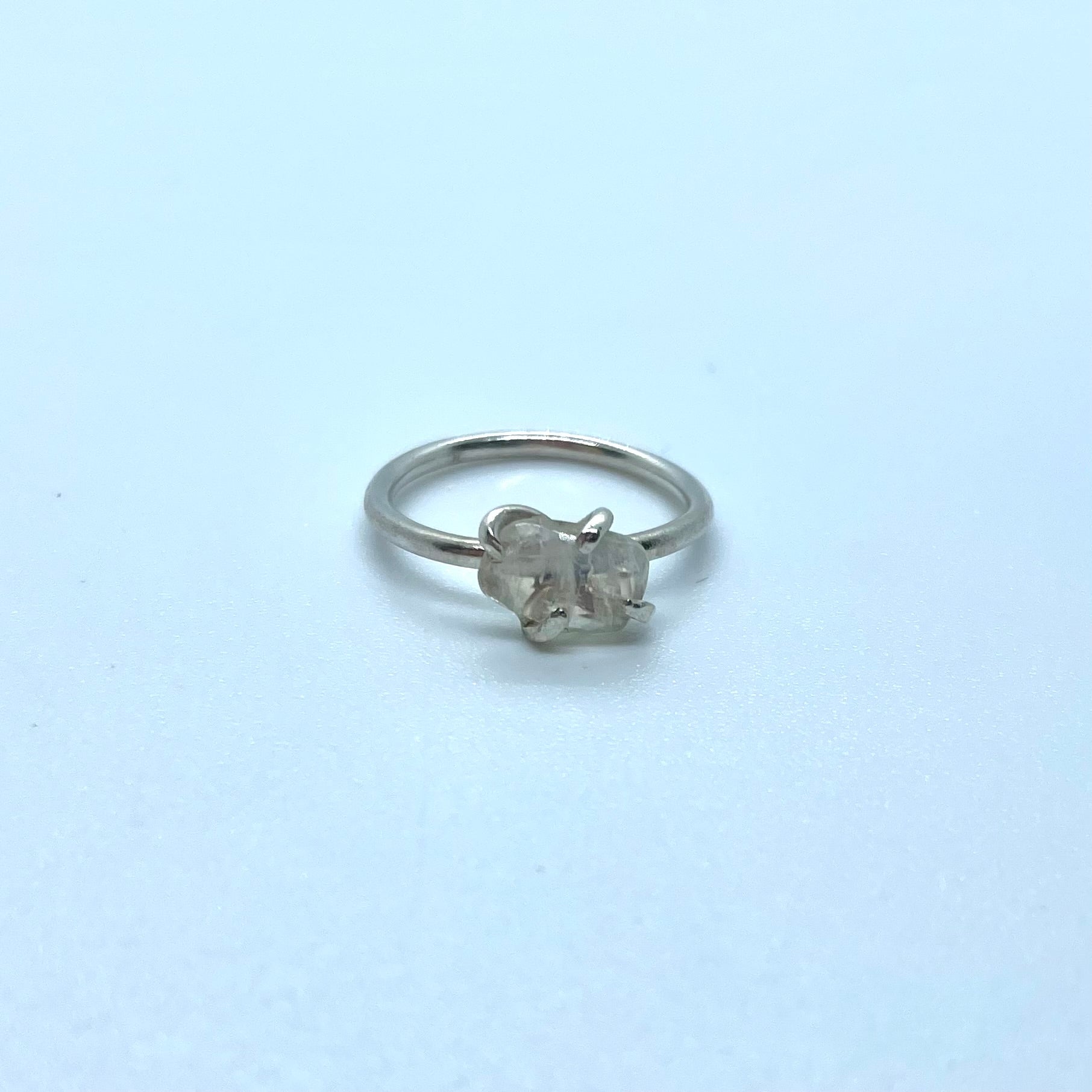 Moonstone Claw Ring (UK J)