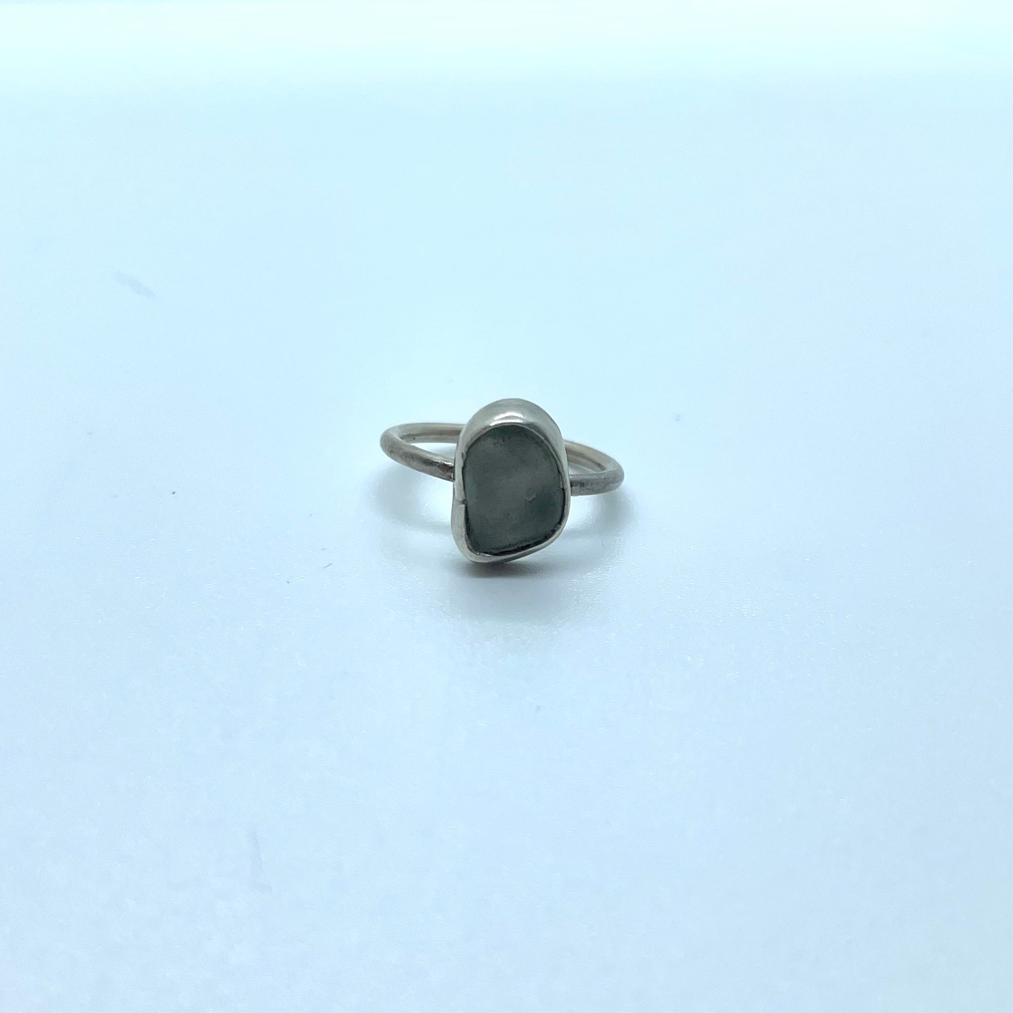 Sea Glass Ring (UK G)
