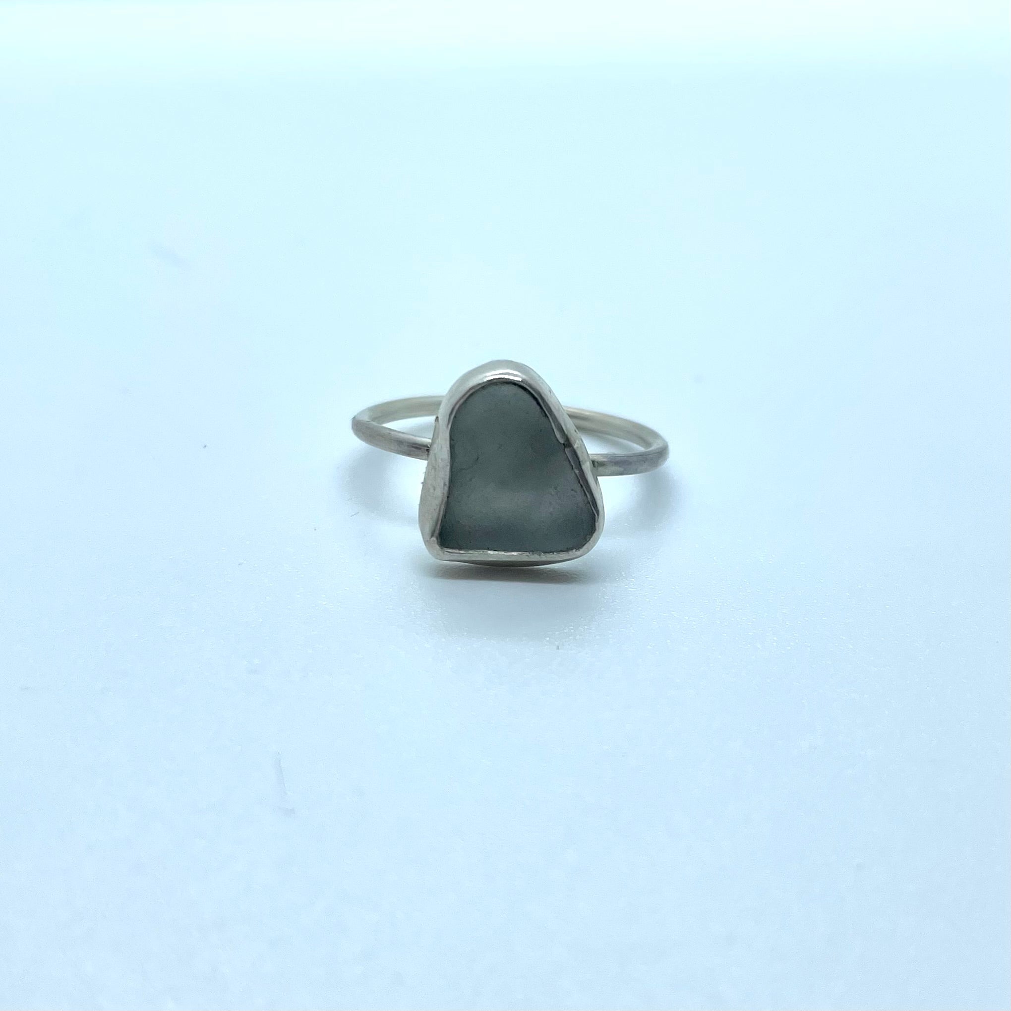 Sea Glass Ring (UK T)