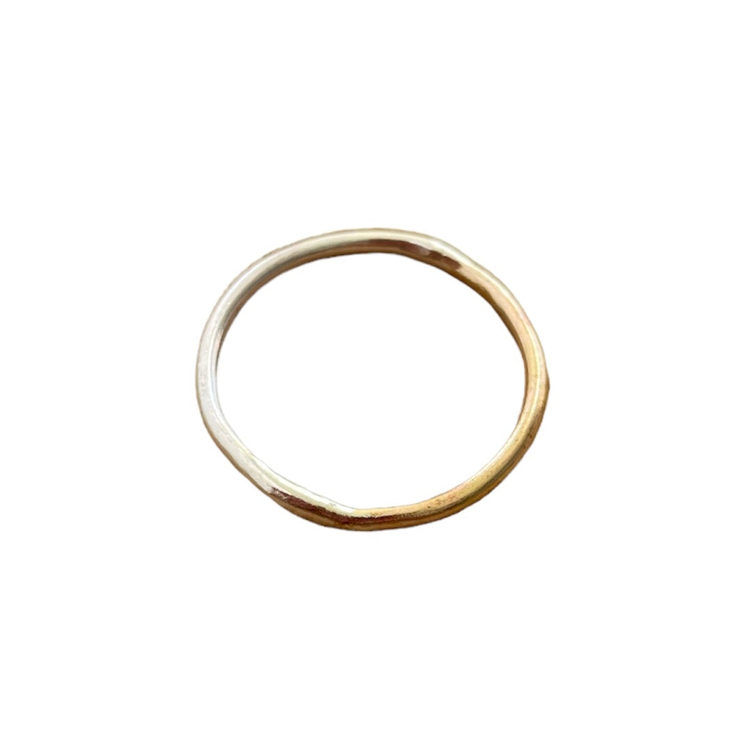 Gold and Silver Ombre Ring