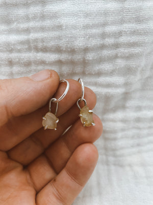 Open image in slideshow, Sea Glass Earrings

